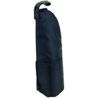 Black DISCONTINUED-Insulated 1 Bottle Wine Bag Thumb