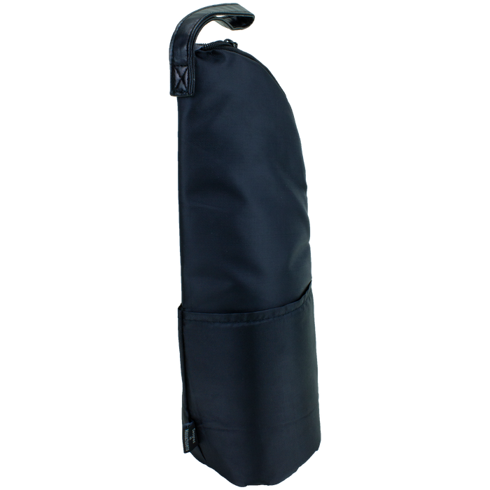 Black DISCONTINUED-Insulated 1 Bottle Wine Bag