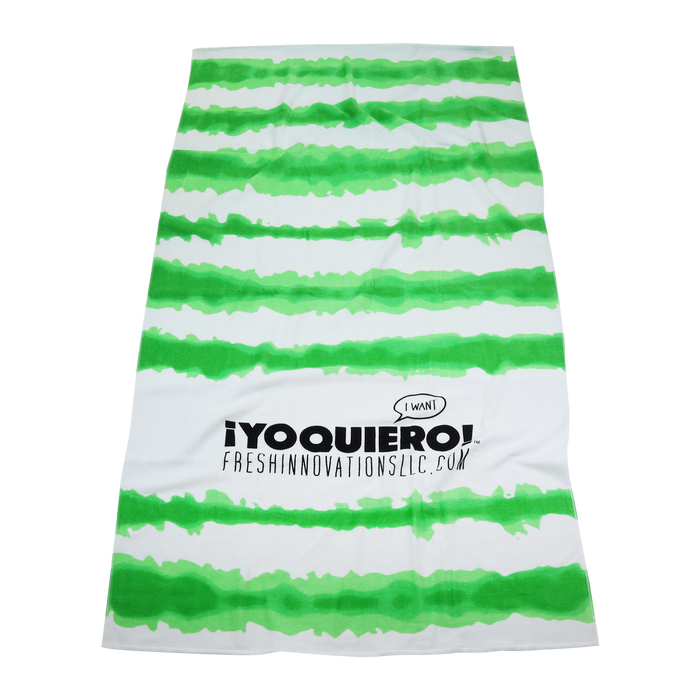 Green Bay Packers Tie Dye Beach Towel