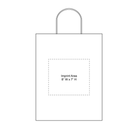  Large White Paper Shopper Bag Thumb