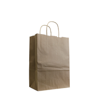 Natural Small Kraft Paper Shopper Bag Thumb