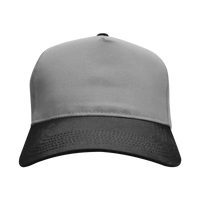 Black/Grey Otto Cotton Twill Baseball Cap Thumb