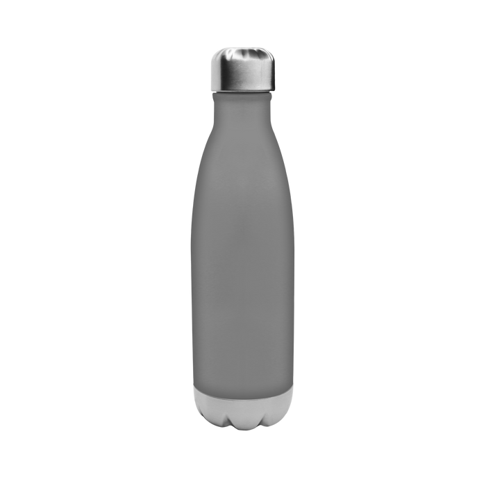 Matte Grey Vacuum Insulated Thermal Bottle