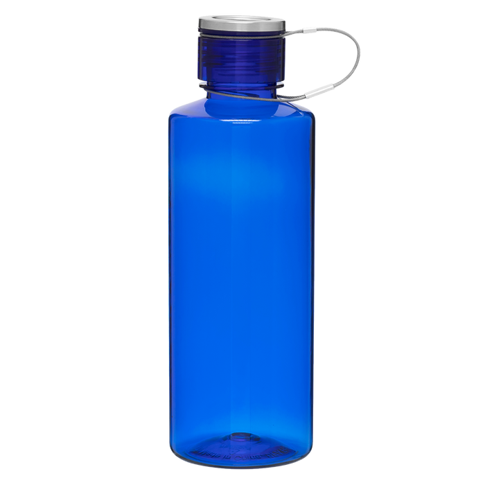 Blue Tether Heavy-Duty Water Bottle
