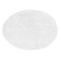 White Classic White Round Beach Towel Thumb