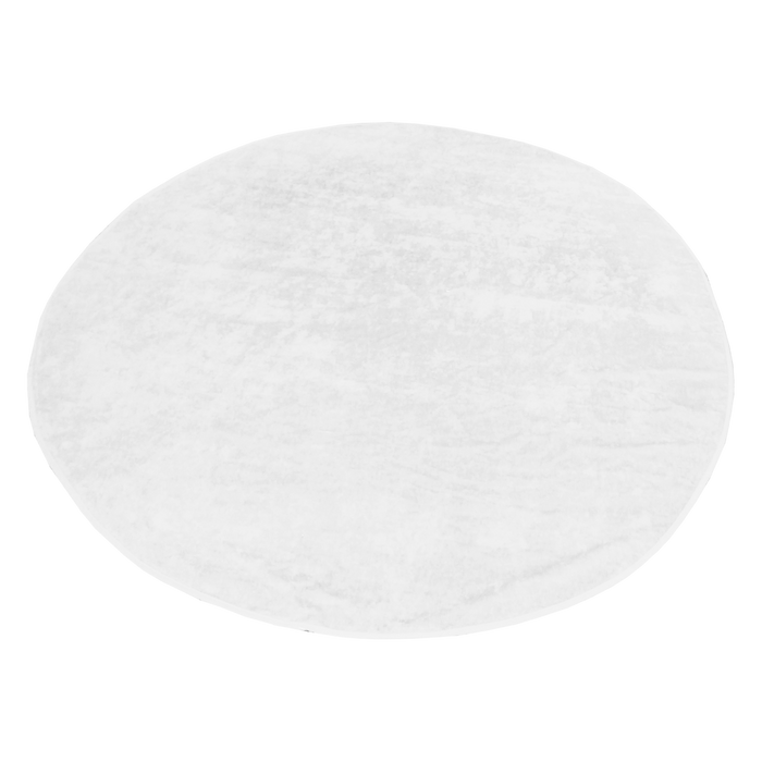 White Classic White Round Beach Towel