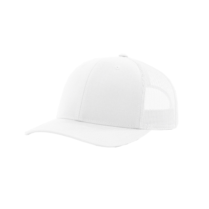 White Richardson Trucker Snapback Hat