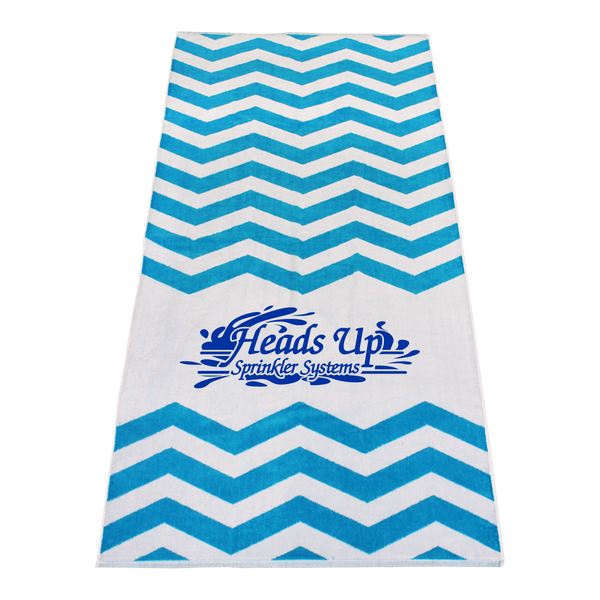 imprinted beach towels,  striped beach towels, 