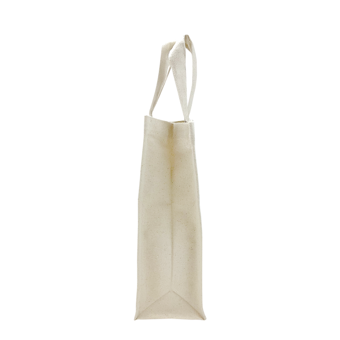  1 Bottle Heavyweight Cotton Wine Tote