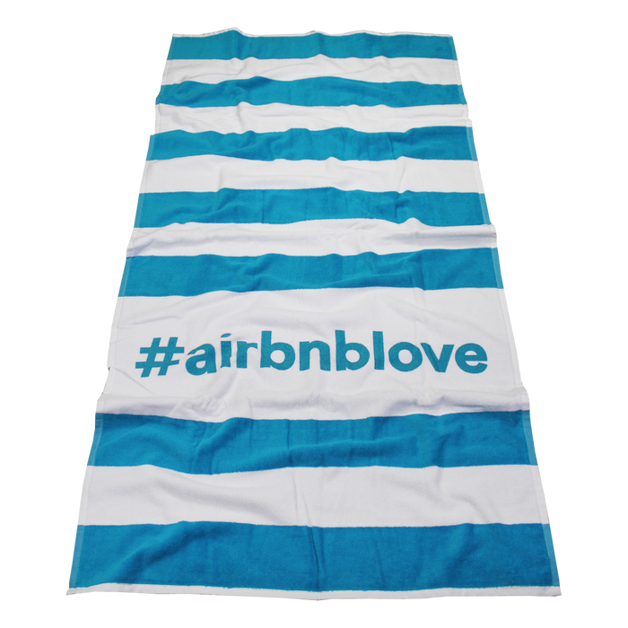 Horizon Striped Beach Towel Custom Beach Towels