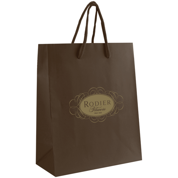 matte & glossy shoppers,  paper bags,  breast cancer awareness bags,  best selling bags, 