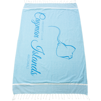Shoreline Fringed Beach Towel