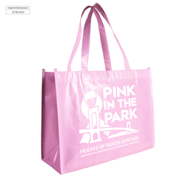 laminated bags,  tote bags,  breast cancer awareness bags, 