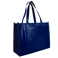 Navy Blue Laminated Convention Tote Thumb