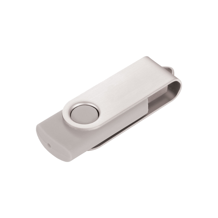 Silver 4GB USB Flash Drive 