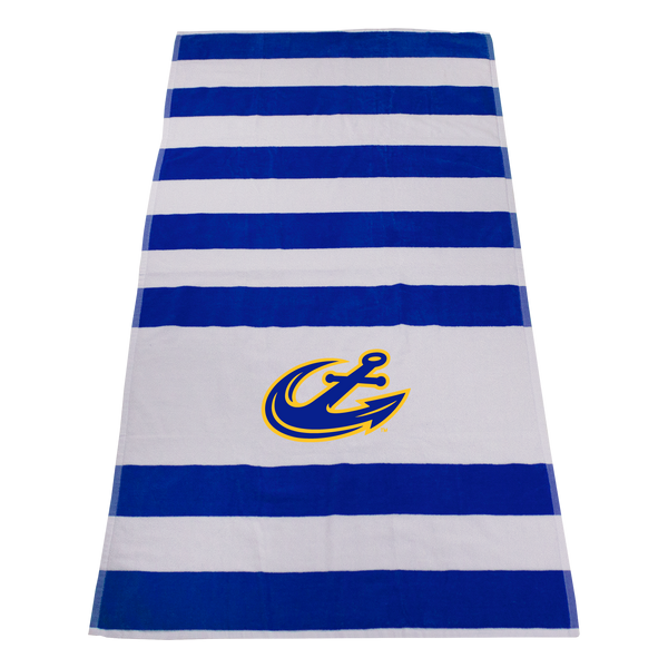 imprinted beach towels,  striped beach towels, 