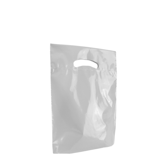 Frosted Clear Small Eco-Friendly Die Cut Plastic Bag