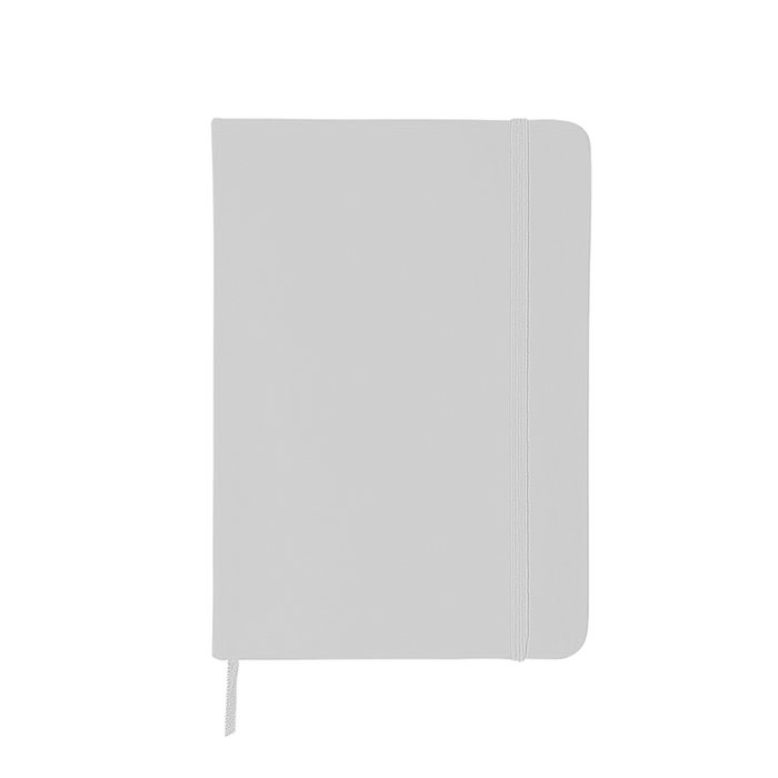 White 5x7 Soft Touch PVC Journal