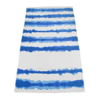 Royal Tie-Dye Striped Beach Towel Thumb