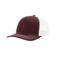 Maroon/White Richardson Trucker Snapback Hat Thumb