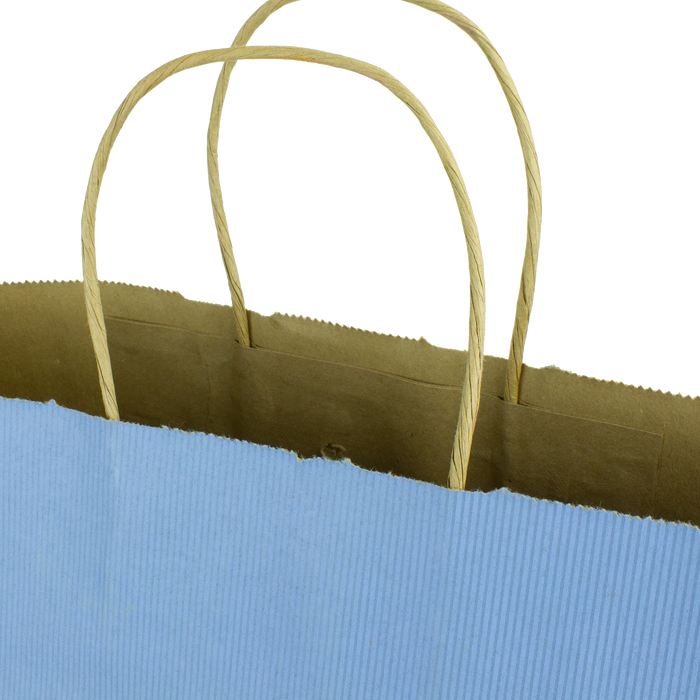  Extra Wide Matte Color Kraft Shopper Bag