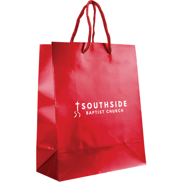 matte & glossy shoppers,  paper bags, 