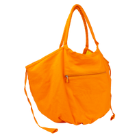 Orange Tropical Reversible Beach Bag Thumb