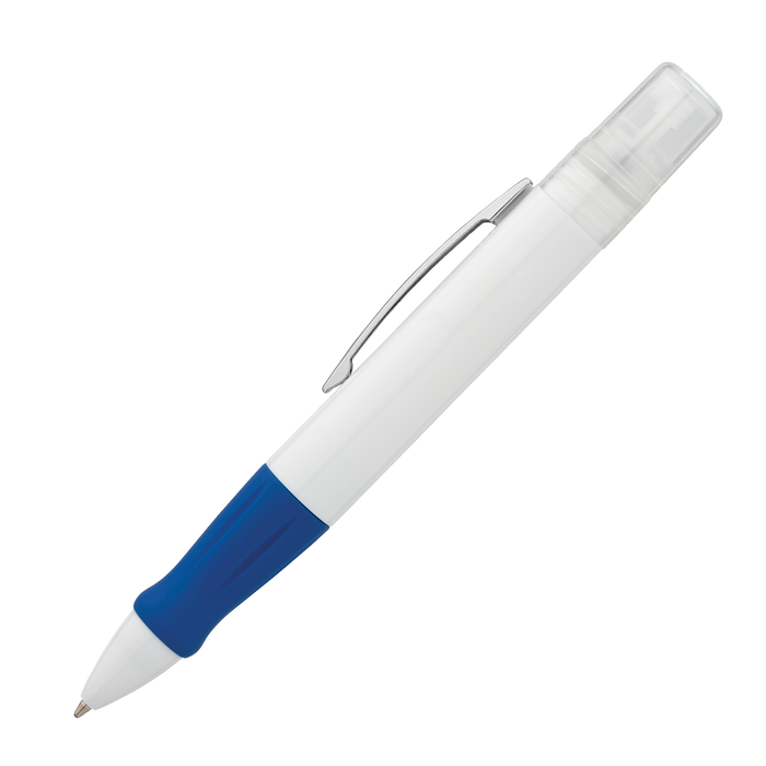 Blue Mist Refillable Sanitizer Ballpoint Pen