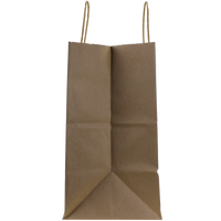  Medium Kraft Paper Shopper Bag Thumb