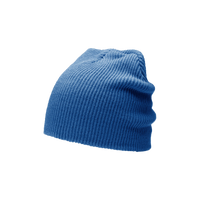 Royal Blue Slouch Knit Beanie Thumb