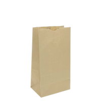 Natural Large Natural Kraft Popcorn Bag Thumb