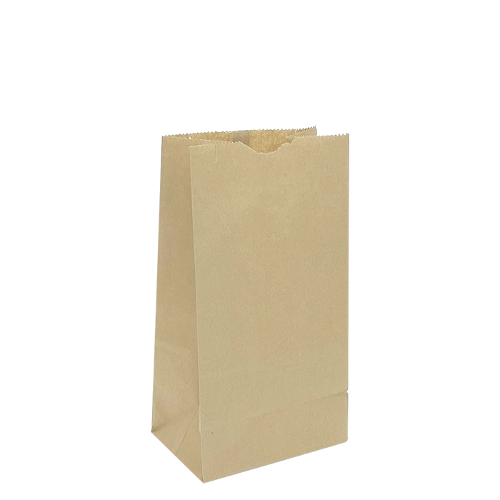 Natural Large Natural Kraft Popcorn Bag