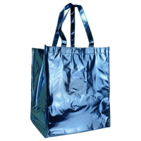 Metallic Blue	 DISCONTINUED-Metallic Big Storm Grocery Bag Thumb