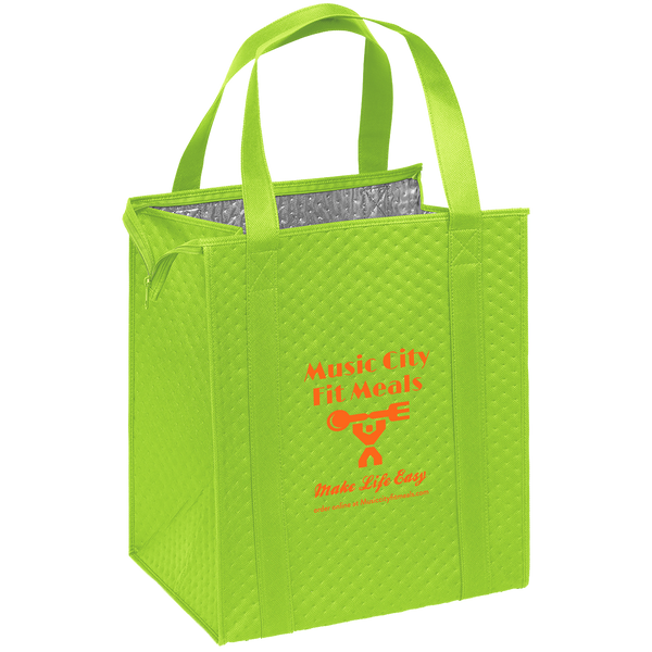 breast cancer awareness bags,  insulated totes, 