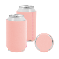 Peach Premium Collapsible Neoprene Koozie Thumb