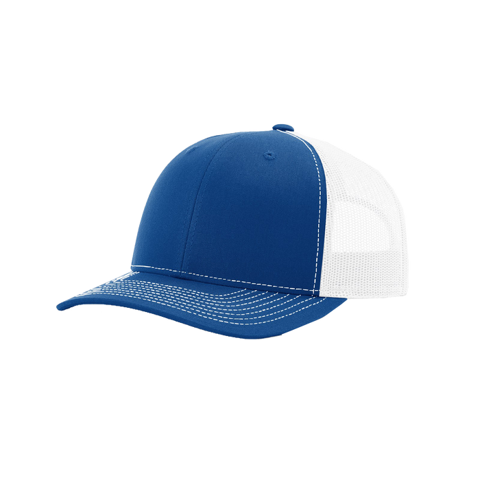 Royal/White Richardson Trucker Snapback Hat