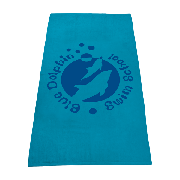 color beach towels,  best selling towels,  silkscreen imprint, 