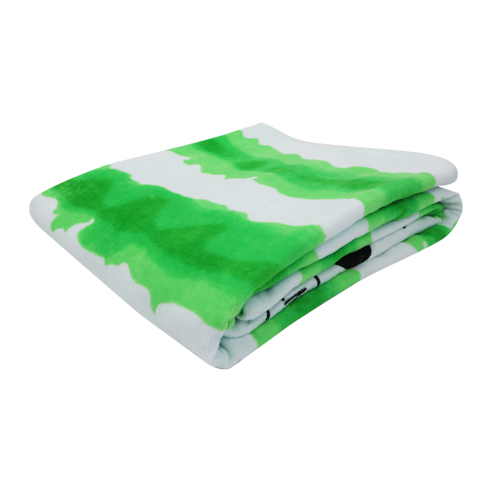  Tie-Dye Striped Beach Towel