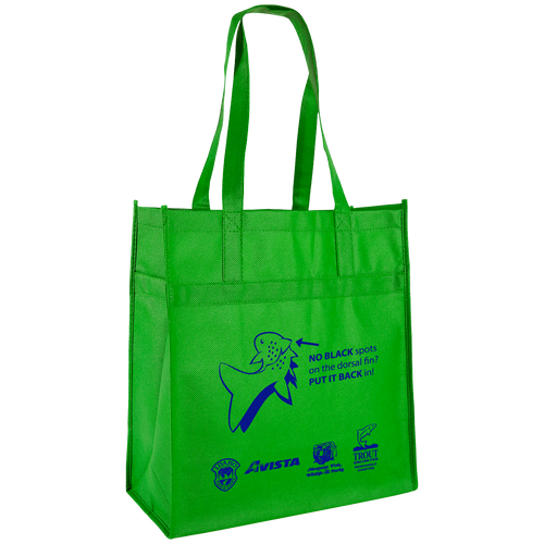 ID Panhandle Trout Unlimited / Little Tex Grocery Bag / Reusable