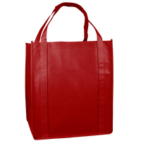 Red Big Thrifty Grocery Tote Thumb