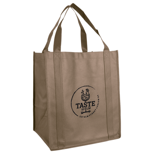 Taste on Elm / Wine & Dine Reusable Tote Bag / Reusable Grocery Bags