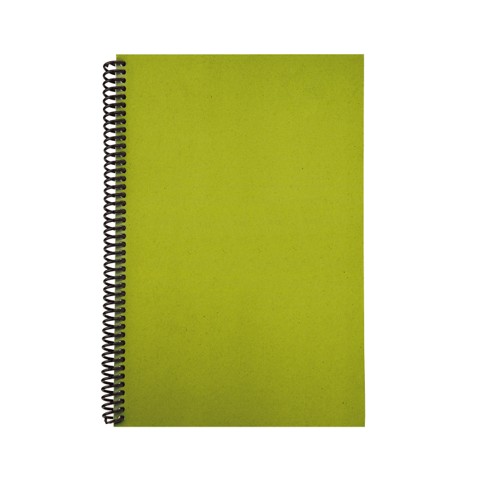 Green Eco-Friendly Spiral Notebook