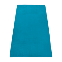 Turquoise Value Line Color Beach Towel Thumb