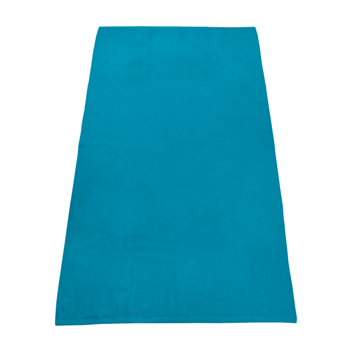 Turquoise Value Line Color Beach Towel