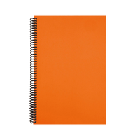 Orange Eco-Friendly Spiral Notebook Thumb