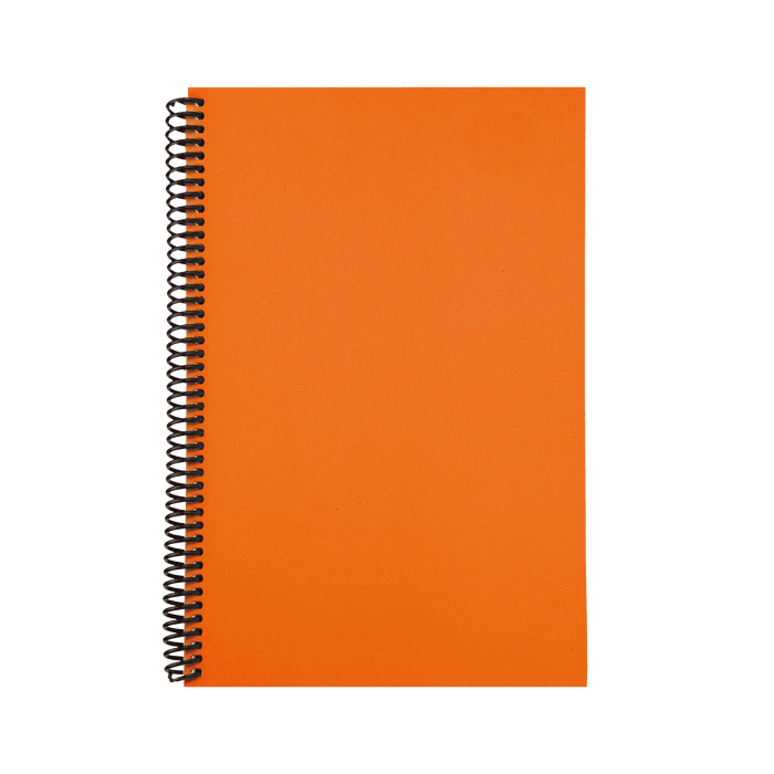 Orange Eco-Friendly Spiral Notebook