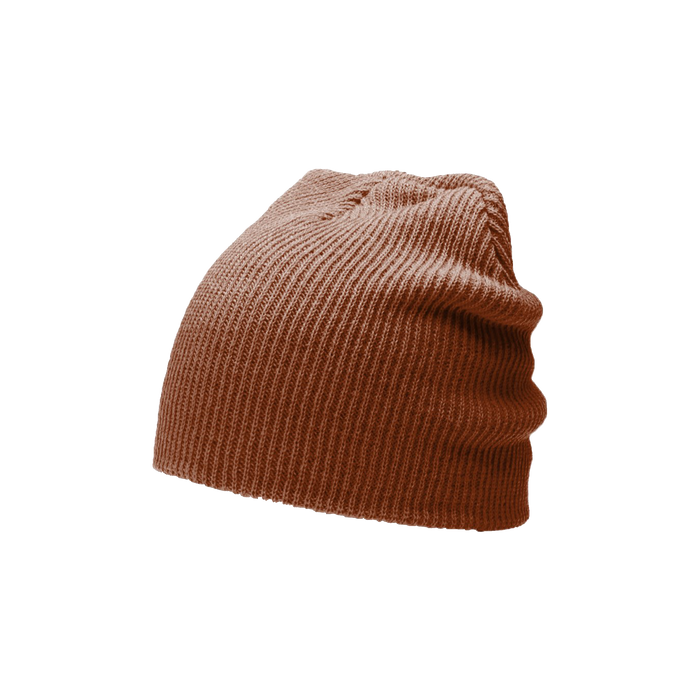 Cinnamon Mocha Slouch Knit Beanie