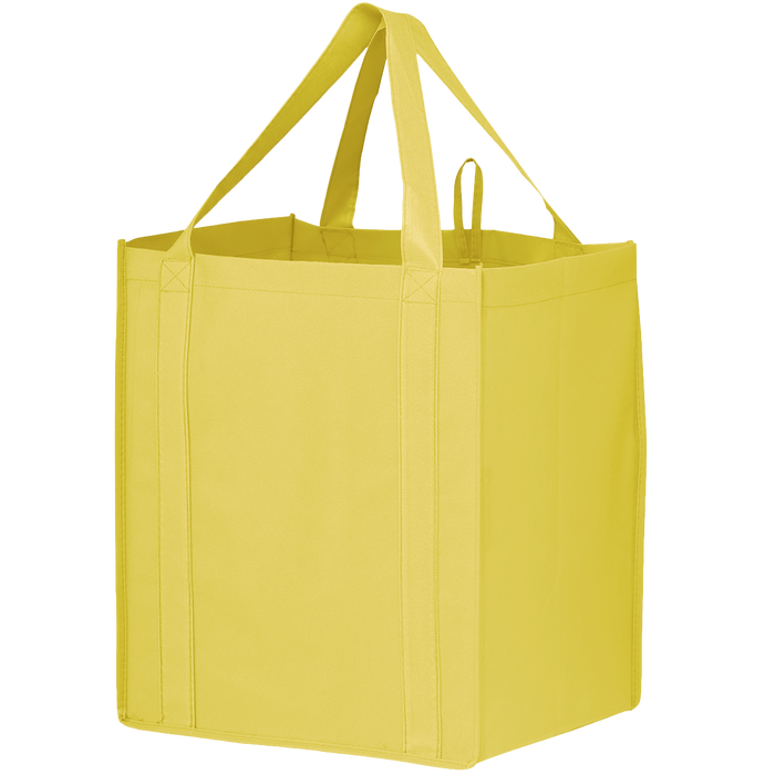 Yellow Big Storm Grocery Bag