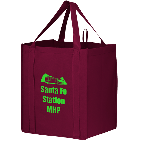 reusable grocery bags,  breast cancer awareness bags, 