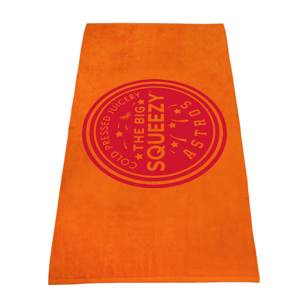 color beach towels,  best selling towels,  silkscreen imprint, 